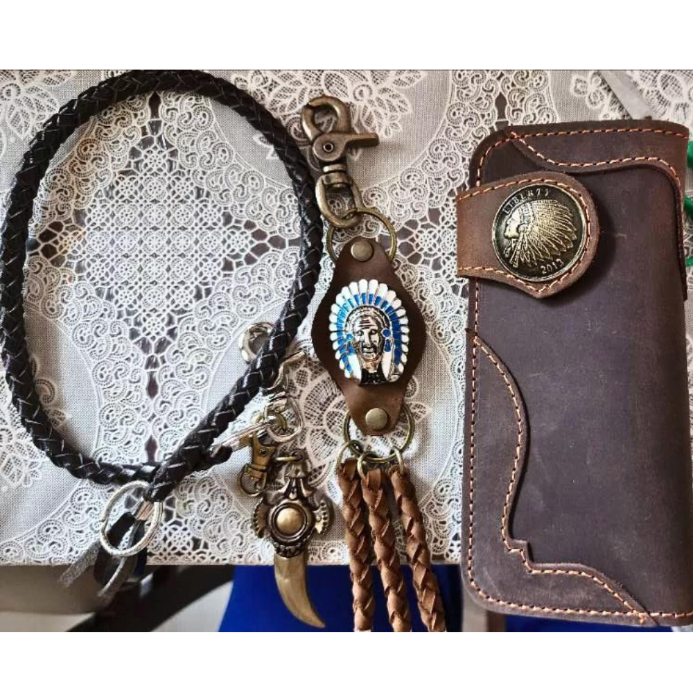 小物 US original wallet chain long Wallet Chain for Men Mens Wallet Chains Heavy Duty Punk