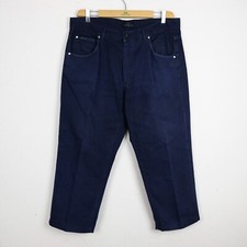 Valentino Jeans Pants Size 38 Men Logo Comfortable Cotton Practical Solid Color