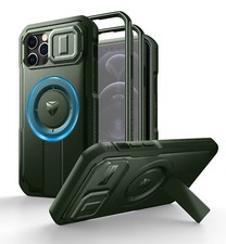 DEXNOR Case for iPhone 12 13 14 15 Pro Max Plus Compatible with Magsafe & Stand
