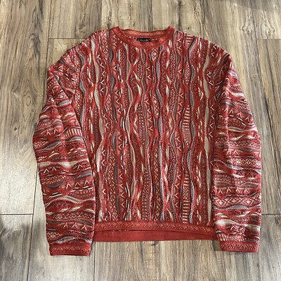 Vintage 90s COOGI Knit Sweater Men's XL