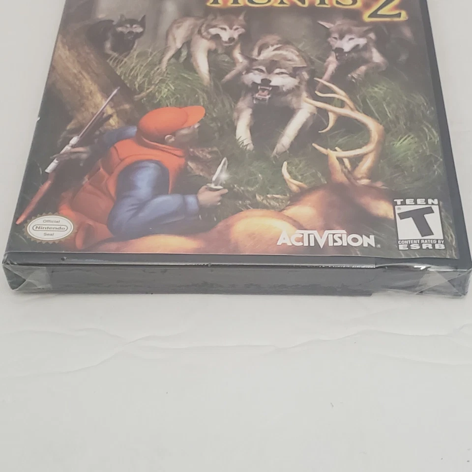Cabela's Dangerous Hunts 2 Nintendo GameCube 2005 New Sealed Loose Disc Shrink - Image 2 of 4