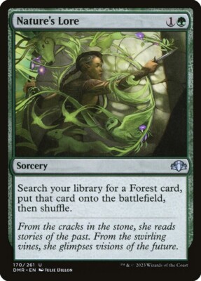 MTG - Nature's Lore - DMR 170/261 - Dominaria Remastered - Magic