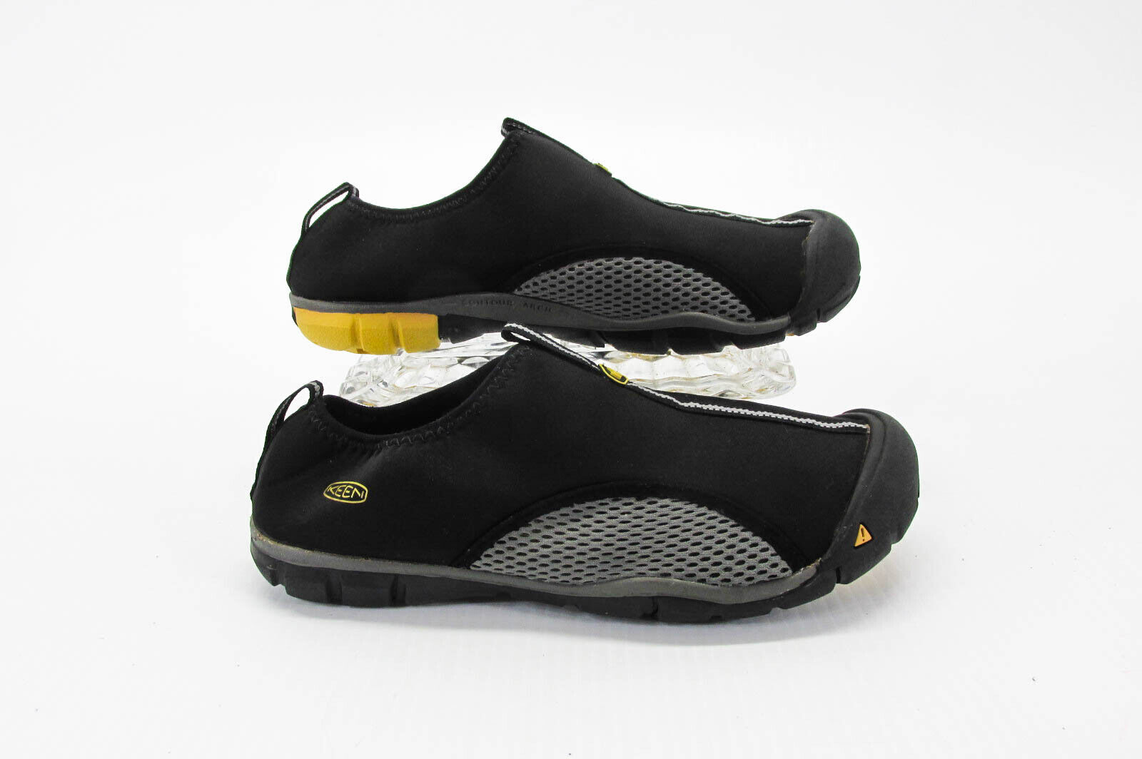 Scarpe da uomo Keen taglia 6M nere sportive antiscivolo escursionismo acqua nuove senza scatola vq