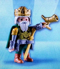 Playmobil.DWARF KING ,Series #9 Figure,New ,DISCONTINUED ITEM
