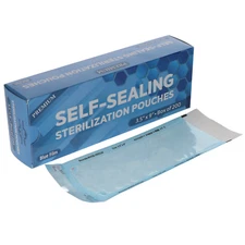 House Brand Dentistry 100524 Self-Sealing Sterilization Pouches 3.50" x 9" 200Bx