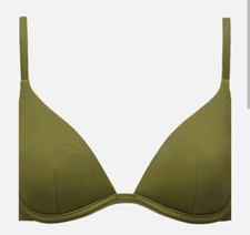 NWOT Cuup Size 7 Fern The Plunge Swim Top UPF 50 Protection Underwire