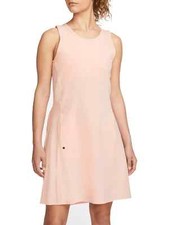 NWT 120 Nike Women s Sleeveless Dri-FIT Ace Golf Dress Pink Size S DH2437