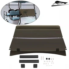 For 2014 + EZGO TXT Golf Cart Fold Down Folding Tinted Windshield W/ Hardware