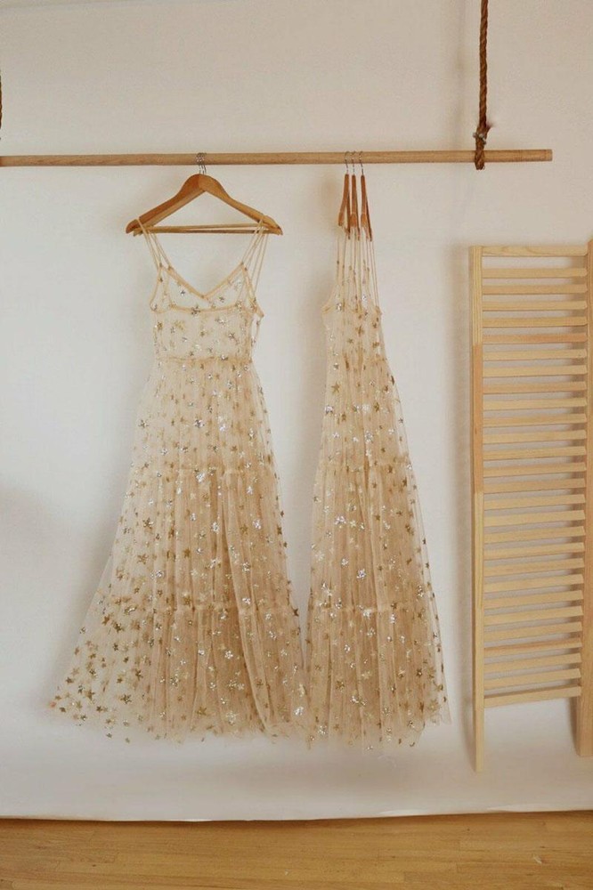 Women Tulle Dress Long Spaghetti Straps Cover Up Mesh Sheer See Through  Dresses | eBay