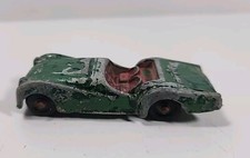 Vintage 1950s Triumph TR-3 TootsieToy Made in USA 3” green ROUGH CONDITION V23