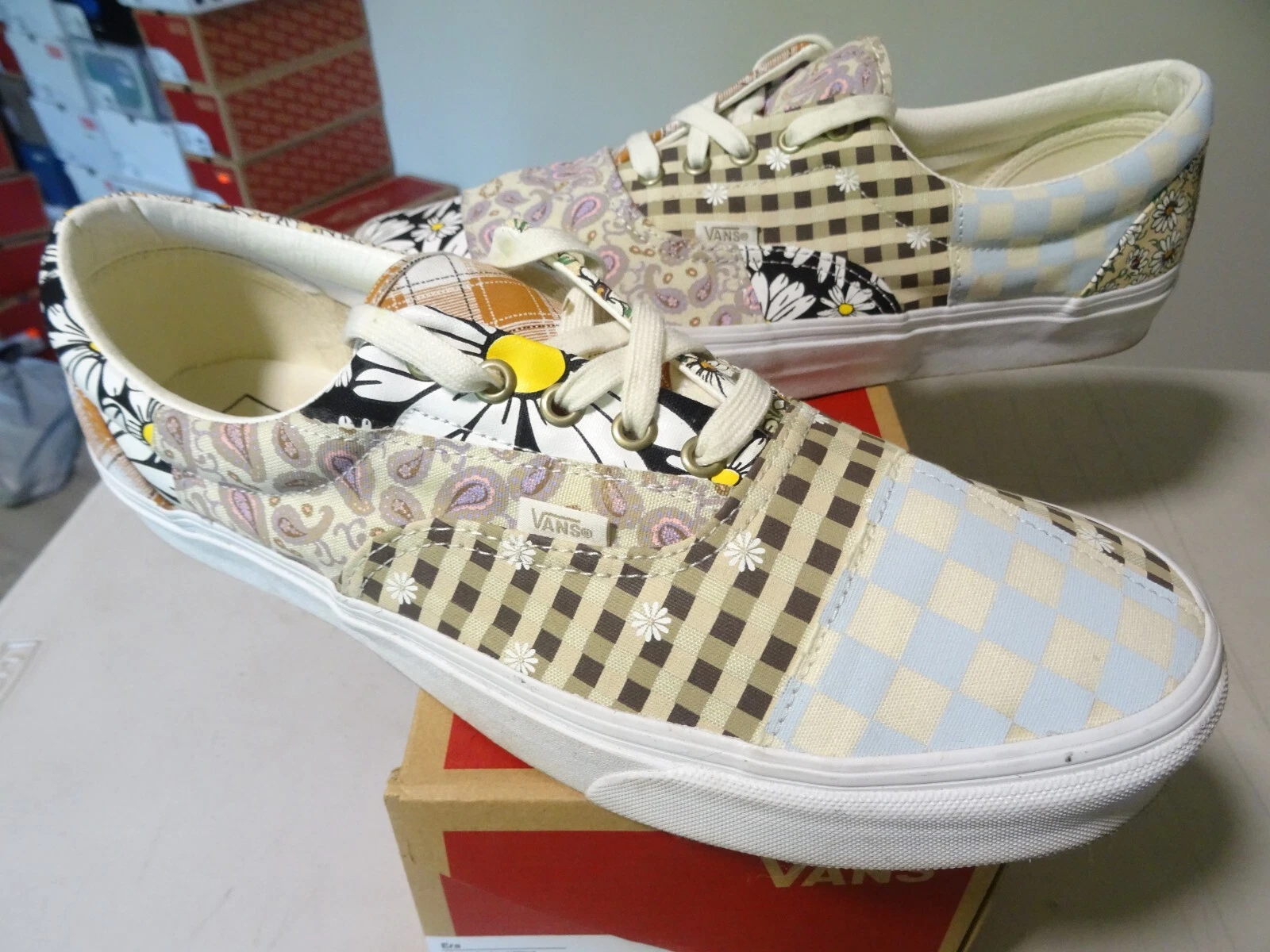 VANS Authentic + Meadow Patchwork RARA SCARPA DA SKATE TAGLIA 13 UOMO VN0A5EFN420