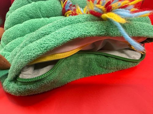 Zoobies Hungry Caterpillar Stuffed Toy with Butterfly Blanket Inside - Picture 9 of 14