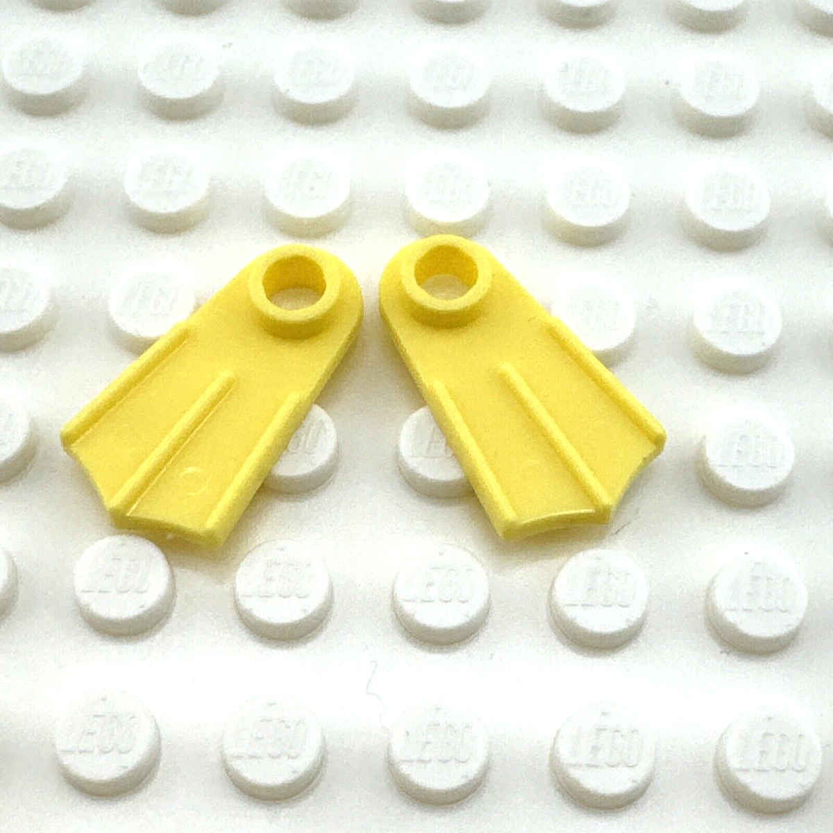 LEGO Minifigure Accessory - Bright Light Yellow - Pair of Flippers