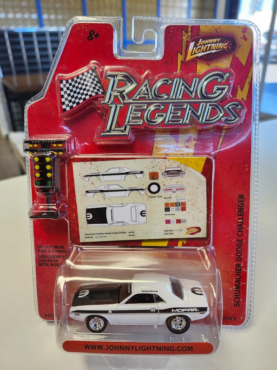 Lightning　4冊 2010 Johnny Lightning Racing Legends R2 Schumacher Dodge