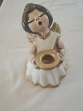 Thun ceramica bianca e oro ANGELO Italia 8" 