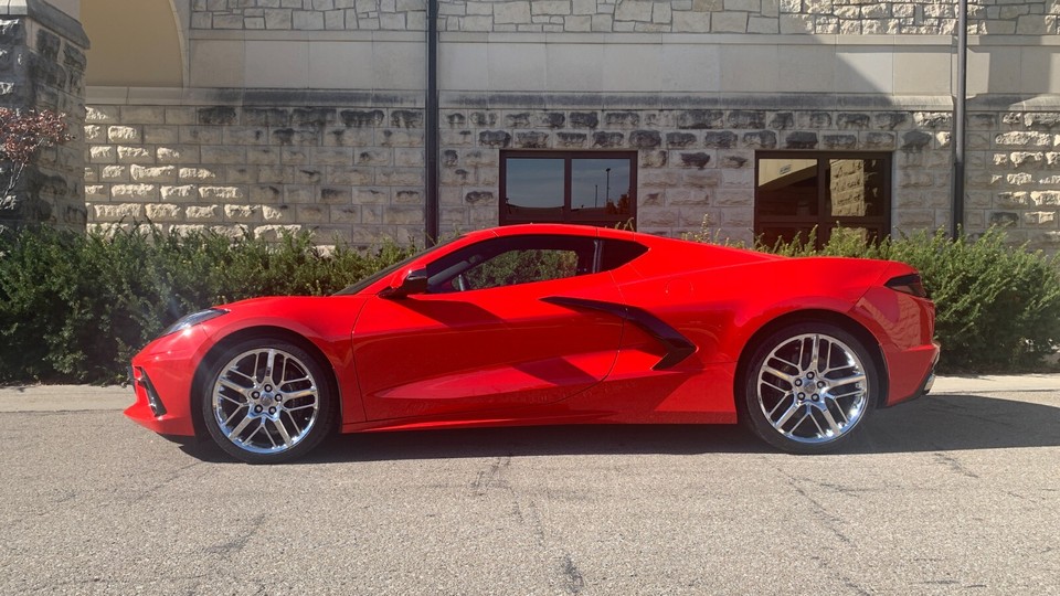 Chrome C8 2020 2021 2022 2023 Corvette Stingray Wheels GM Caps Ronal ...