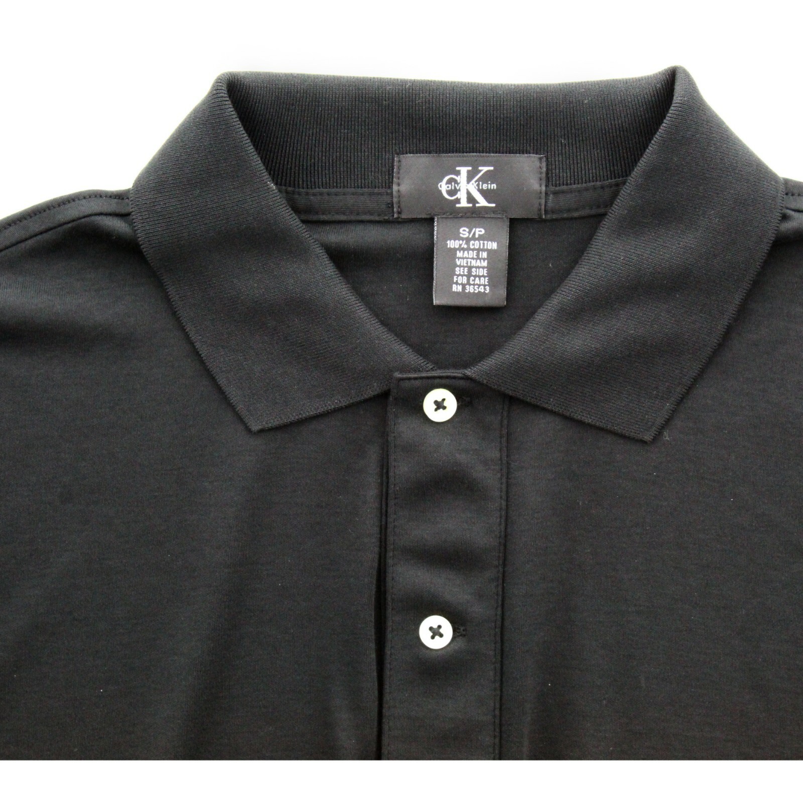 Calvin Klein Liquid Touch Polo Shirt CK Men's Solid Soft Lightweight