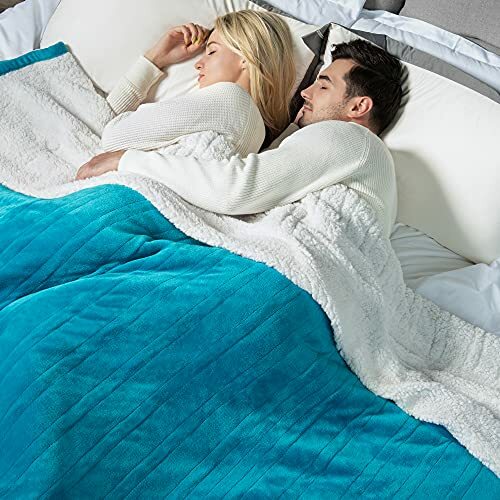 5 Year Warranty WOOMER Electric Heated Throw Blanket Soft Flannel Fast  Heatin... - Nastri d'Argento