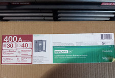 Square D SU3040D400CN Rainproof 3R Surface Enclosure, 400 Amp 1 Phase, 3W