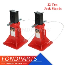22 Ton Jack Stands Pair Heavy Duty Capacity Auto Truck SUV RV Trailer,Set of 2