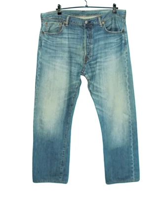 jean LEVI'S 501 vintage YK2 bleu délavé taille 36/32 us ou 46 FR - Photo 1/4