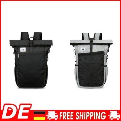 20L Lightweight Packable Backpack Travel Hiking Daypack for Men Women (Black)