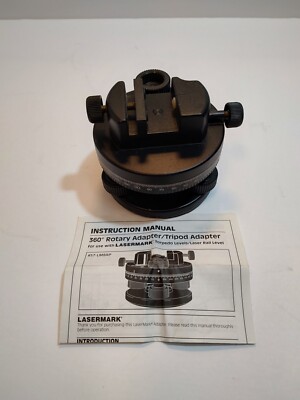 CST Berger LaserMark 360° Rotary Tripod Adapter #57-LM8AP