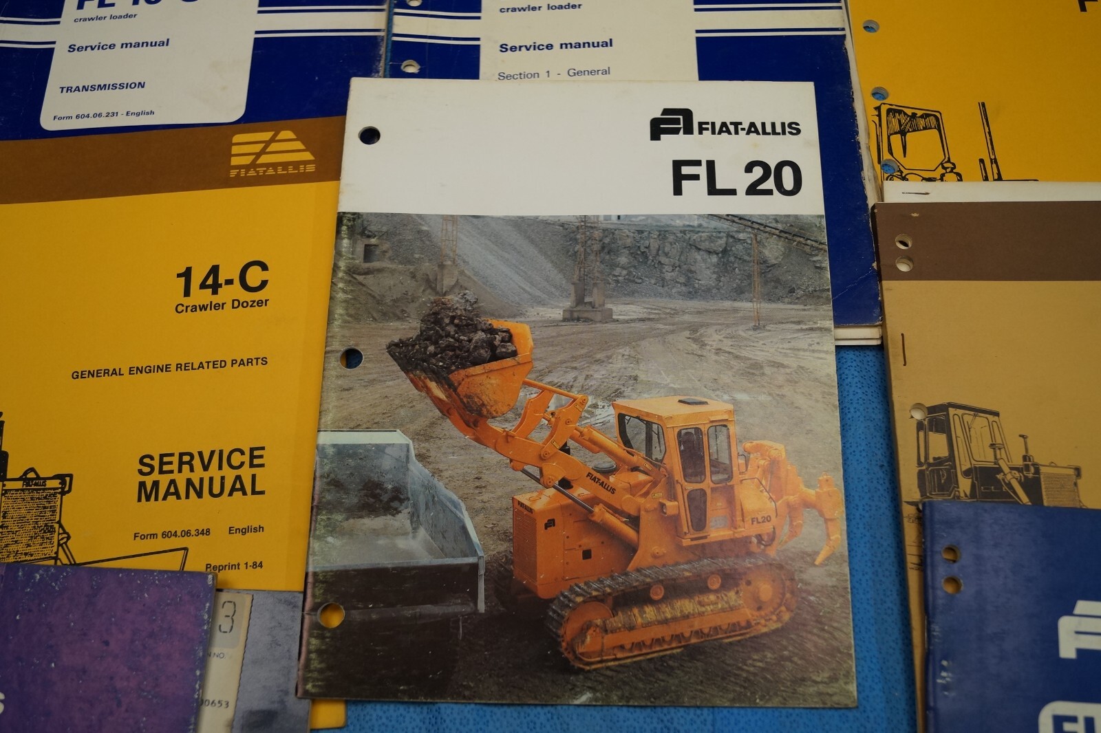 FIAT ALLIS FL9 Manuale Uso Manutenzione Libretto istruzioni Operator's