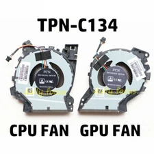 For HP ZHAN99 TPN-C134 L25223-001 / L25224-001 CPU & GPU Cooling Fan 99-65/Zbook