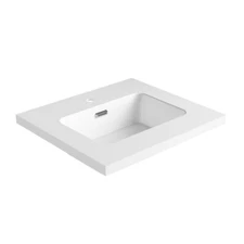 Dyconn Faucet 25 Inch Solid Surface Vanity Top