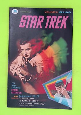 Star Trek Enterprise Logs #3 1976 Golden Press TPB Mid Grade Comic Book V94-250