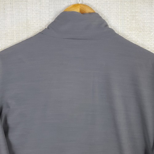 VUORI Size Large Mens Full Zip Polartec Alpha Lined Palomar Jacket Gray Stretch - Picture 6 of 17