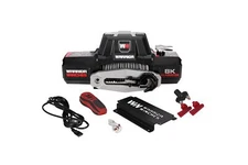 Gladiator 8000lbs 12v Electric Winch with Wired/Wireless Remote with Syntheti...