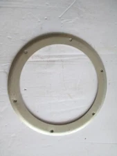 Vintage 7" Aluminum Speaker Bezel   Car Truck            B17