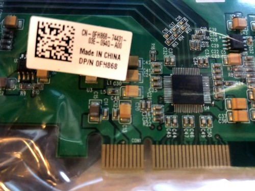 NEW - Sealed - Dell 0FH868 PCI-Express DVI-D Low Profile Add-In Adapter - E-G900 - Picture 2 of 4