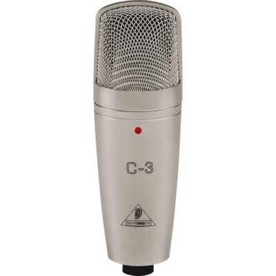 Behringer C-3 Kondensator Mikrofon 40Hz-18kHz 142dB 350 Ohm XLR 16mm Membran