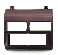 Radio Stereo Single Din Dash Install Trim Bezel Panel Kit Mount Red Burgundy