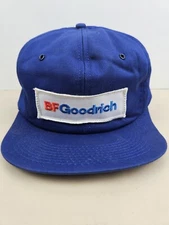 Vintage K BRAND USA MADE BF Goodrich Patch Trucker Hat Snapback Cap