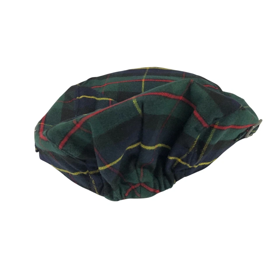 Janie and Jack Boys Gorra de Newsboy a Cuadros Verde 2T-3 Foto 3 de 4