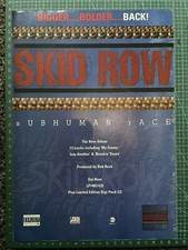 Skid Row Subhuman Race Poster/Original Magazine Advertisement