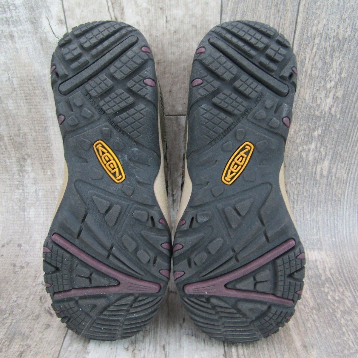 Chaussures Randonnée KEEN Shasta Femme, Taille US 7 / EU 37.5, Marron, Lacets, Occasion