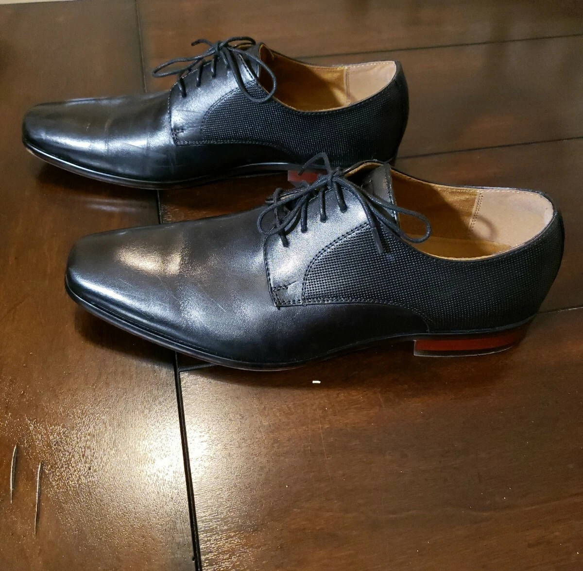 Florsheim black dress hot sale shoes