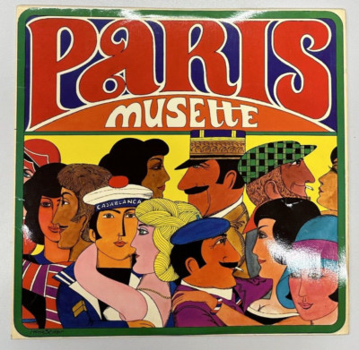 LP - André Graf Et Son Accordéon Magique   Paris Musette - Musette - 1967