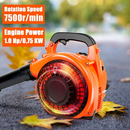 Commercial Leaf Blower 2-stroke 26CC Engine Gas Powered Handheld Leaf Blower NEW - Picture 3 of 13