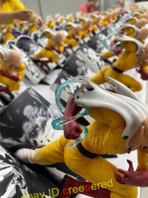 Grande Figurine One Punch Man - Saitama 45 Cm - Statue GK, Collection, Cadeau
