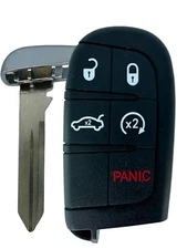 5 Buttons For 2015 2016 2017 Chrysler 200 Smart Remote Car Key Proximity Fob