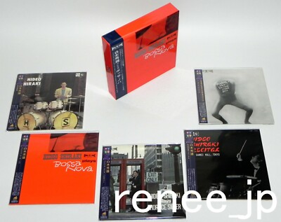 HIDEO SHIRAKI / JAPAN Mini LP CD x 5 titles + PROMO BOX (Plays