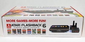 2015 AtGames Atari Flashback 6 Classic Console 100 Built-in Games - AR2680