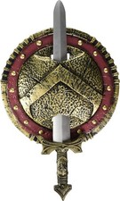 California Costumes Spartan Combat Shield And Sword Costume Accessory