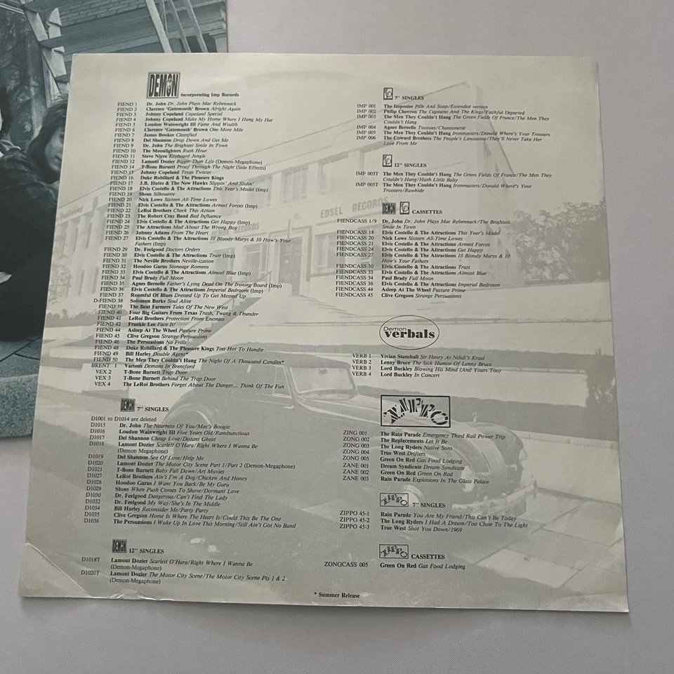 THE REPLACEMENTS - Let It Be - UK FIRST PRESS Vinyl LP - 1984 Inc Insert - PUNK - Image 3 of 4